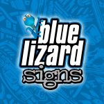 Blue Lizard Signs